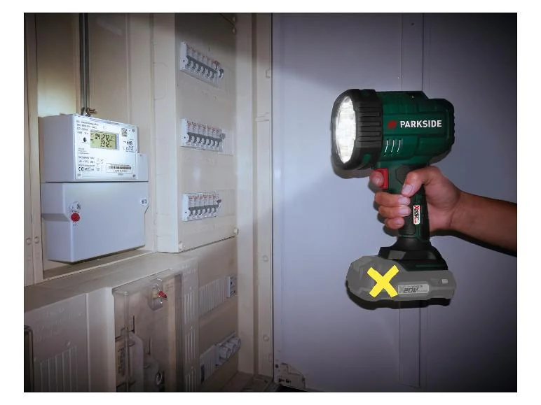 Foco led recargable