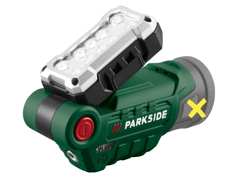 Lámpara LED de batería de 12 V Parkside