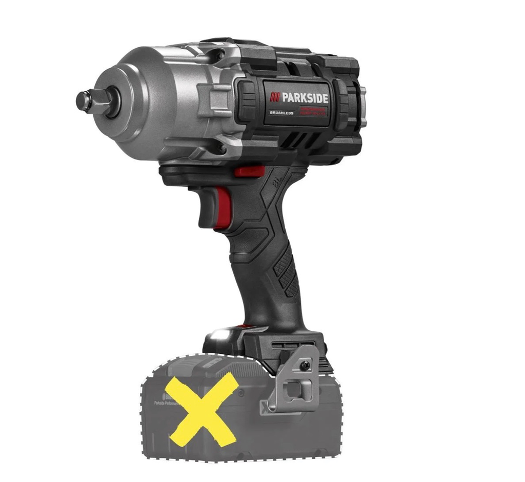 ATORNILLADOR DE IMPACTO PARKSIDE PERFORMANCE 20V 1898NM