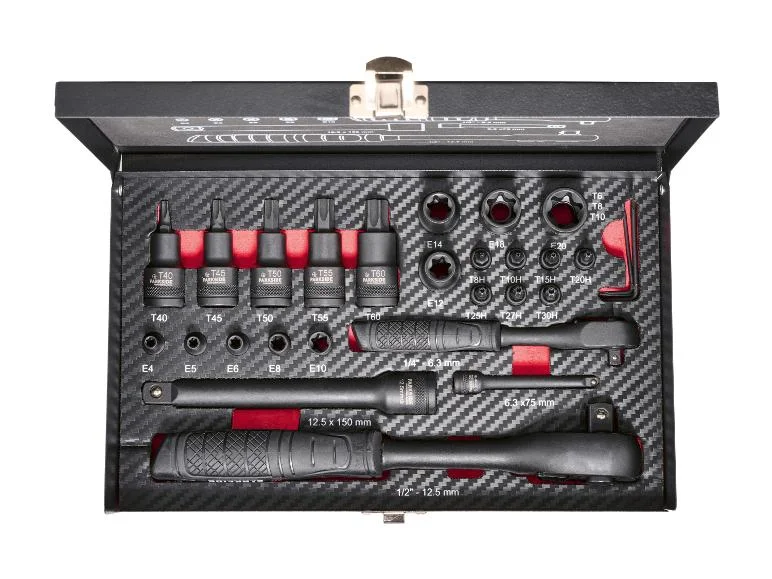 Set de llaves de vaso TORX